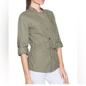 White House Black Market Olive Jacket